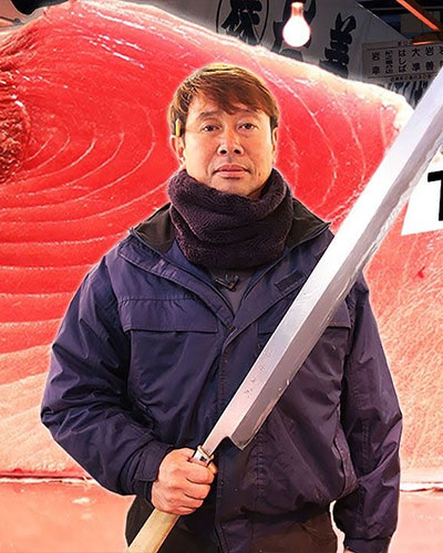 쓰키지 수산시장에서 참치왕이 군림하다 Japan