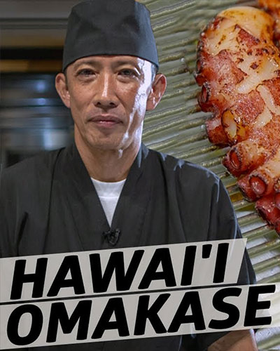 마스터 스시 셰프 Seiji Kumagawa가 현대 기술을 사용하여 하와이 오마카세를 업그레이드하는 방법