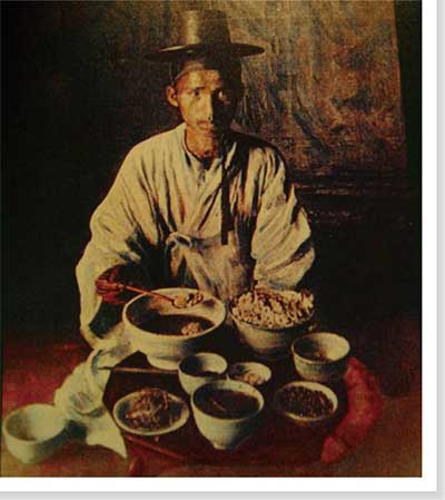 조선시대 상차림 - 현대인의 그것보다 족히 두 배는 넘는 조선시대 밥의 양