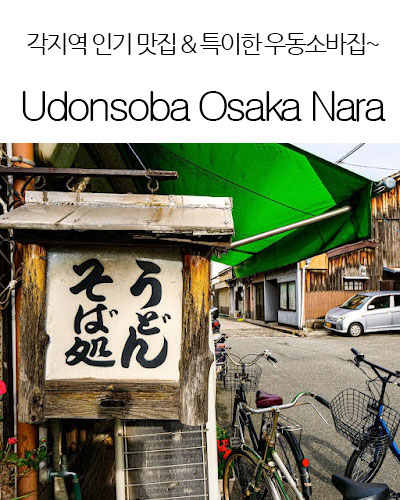 [Japan] Udonsoba Osaka Nara うどんそば 大阪 奈良