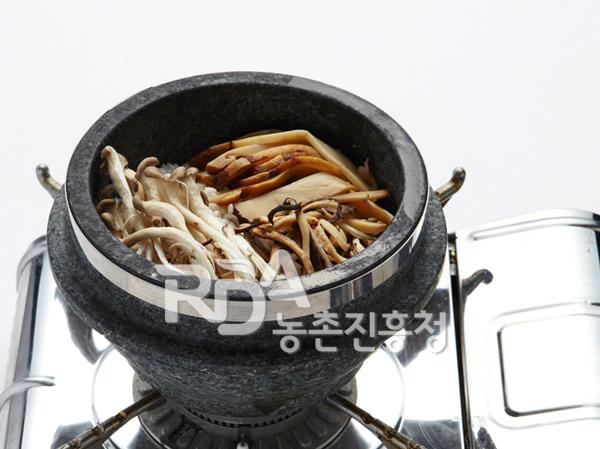 표고버섯밥 레시피 조리순서 4-0