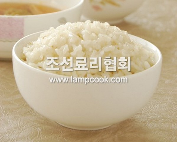흰쌀밥 레시피 조리순서 No1.