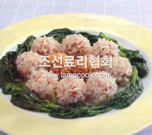 소고기완자찹쌀찜 레시피 조리순서 No1.