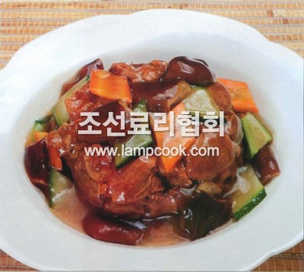 양고기버섯찜 레시피 조리순서 No1.