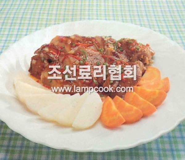 기러기찜 레시피 조리순서 No1.