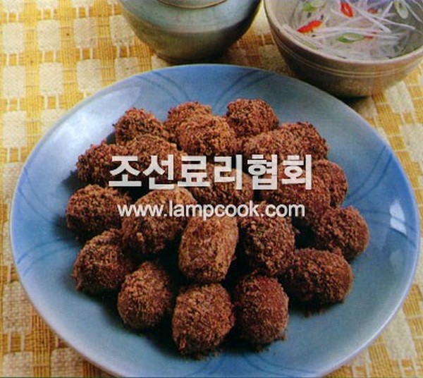 찰수수경단 레시피 조리순서 No1.