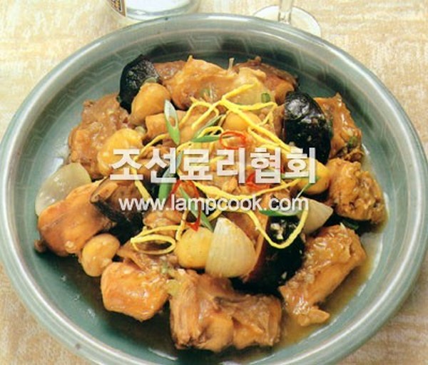 토끼고기밤찜 레시피 조리순서 No1.