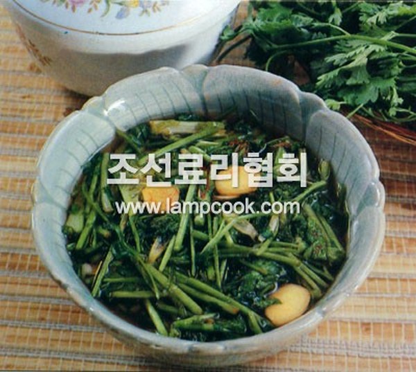 고수김치 레시피 조리순서 No1.