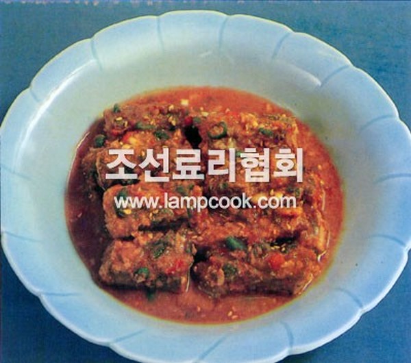 정어리고추장찌개 레시피 조리순서 No1.