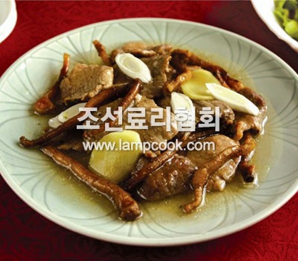 낚시둥굴레돼지고기찜 레시피 조리순서 No1.