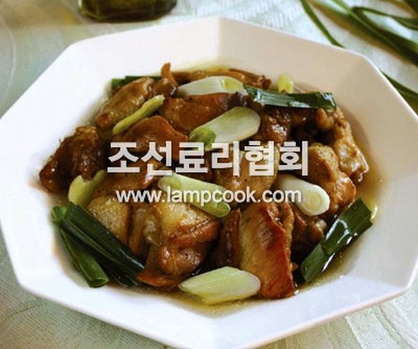 닭고기원추리찜 레시피 조리순서 No1.