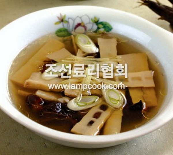 참대순버섯탕 레시피 조리순서 No1.