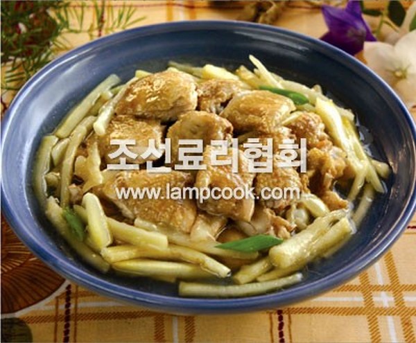 도라지닭고기찜 레시피 조리순서 No1.