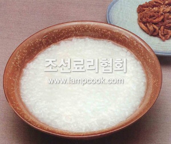 흰죽 레시피 조리순서 No1.