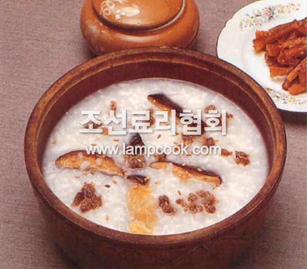 버섯죽 레시피 조리순서 No1.