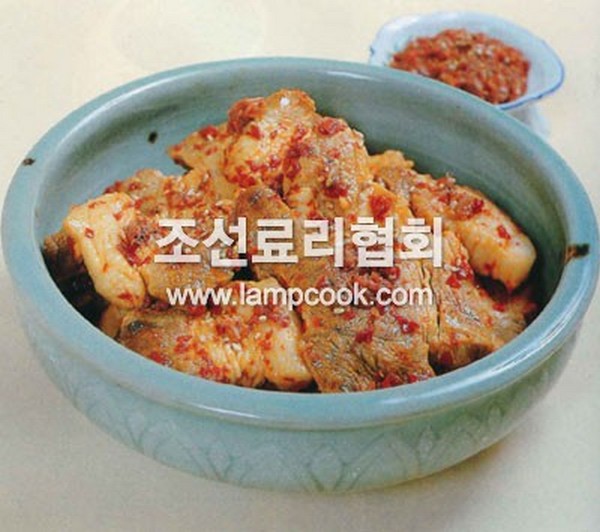 돼지고기찜 레시피 조리순서 No1.