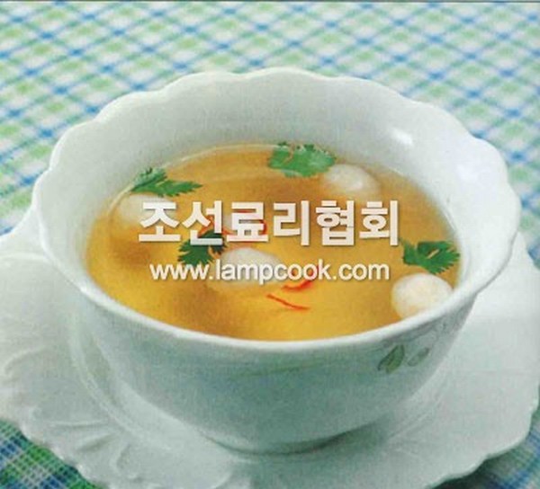 새우완자국 레시피 조리순서 No1.