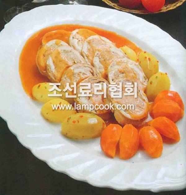 칠면조말이찜 레시피 조리순서 No1.