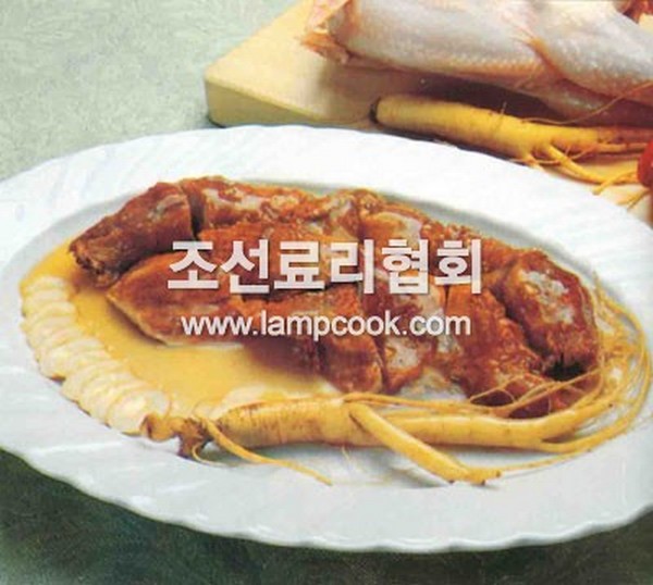 붉은닭인삼찜 레시피 조리순서 No1.