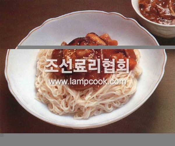 버섯비빔국수 레시피 조리순서 No1.