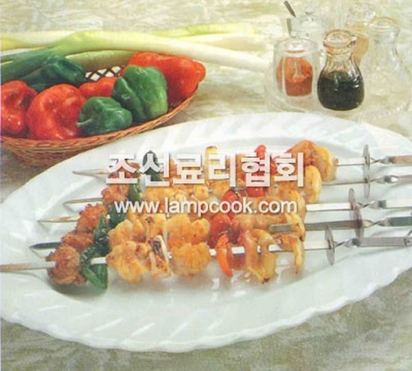 조개꼬치구이 레시피 조리순서 No1.