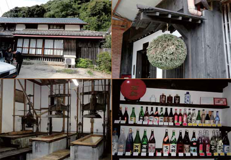100년 역사의 양조장(일본 사가현)