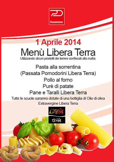 이탈리아 ‘리베라 테라(Libera Terra)’ 홍보물