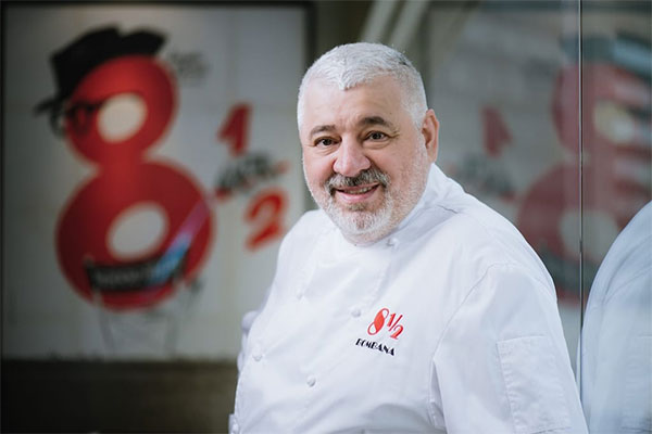 Umberto Bombana, chef-owner of Hong Kong’s three-MICHELIN-starred 8 1/2 Otto e Mezzo - Bombana