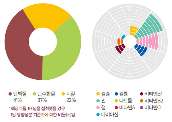 검은콩 국가표준식품성분표