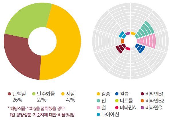 땅콩 국가표준식품성분표