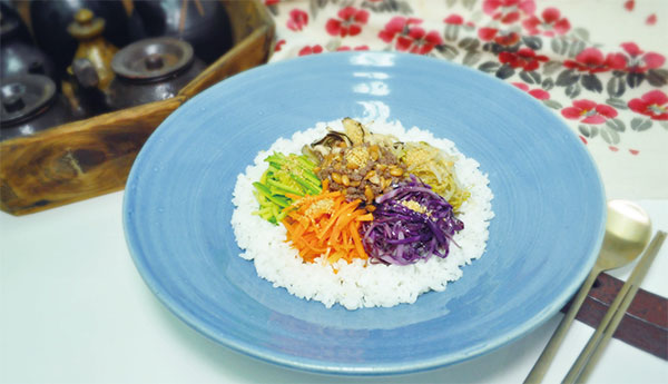 생청국 비빔밥 레시피