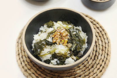 취나물밥
