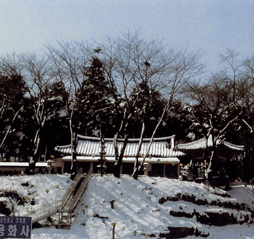 용화사 겨울(冬) 김포 관광지
