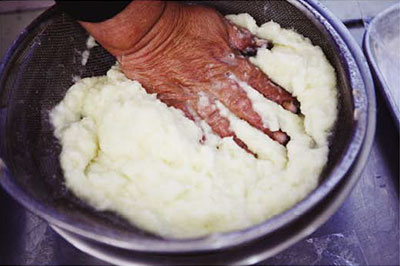 감자벼락떡 만드는 법 Step 2.