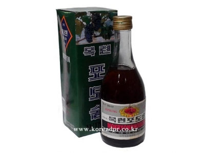 목련포도술 – 북한 술