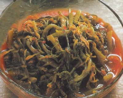 영채김치 북한음식
