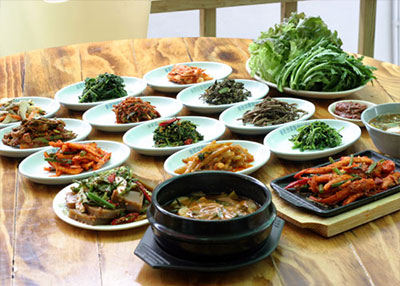 용문산 산채비빔밥