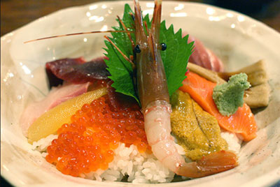 일본 회덮밥