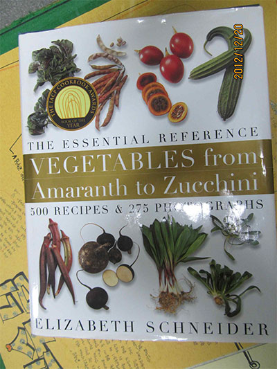 Source : Elizabeth schneider. Vegetables from amaranth to zucchini. Marrow 1992